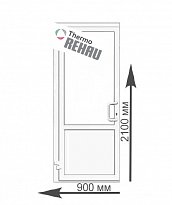 Дверь входная пластиковая Rehau Thermo 60мм