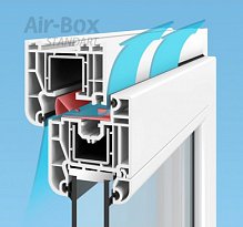 Приточный оконный клапан Air-Box Standart